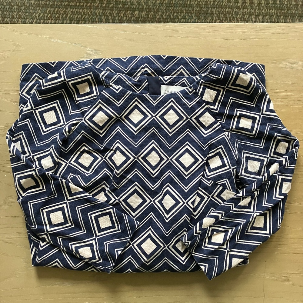 Elizabeth McKay Woven Dress Size 8
